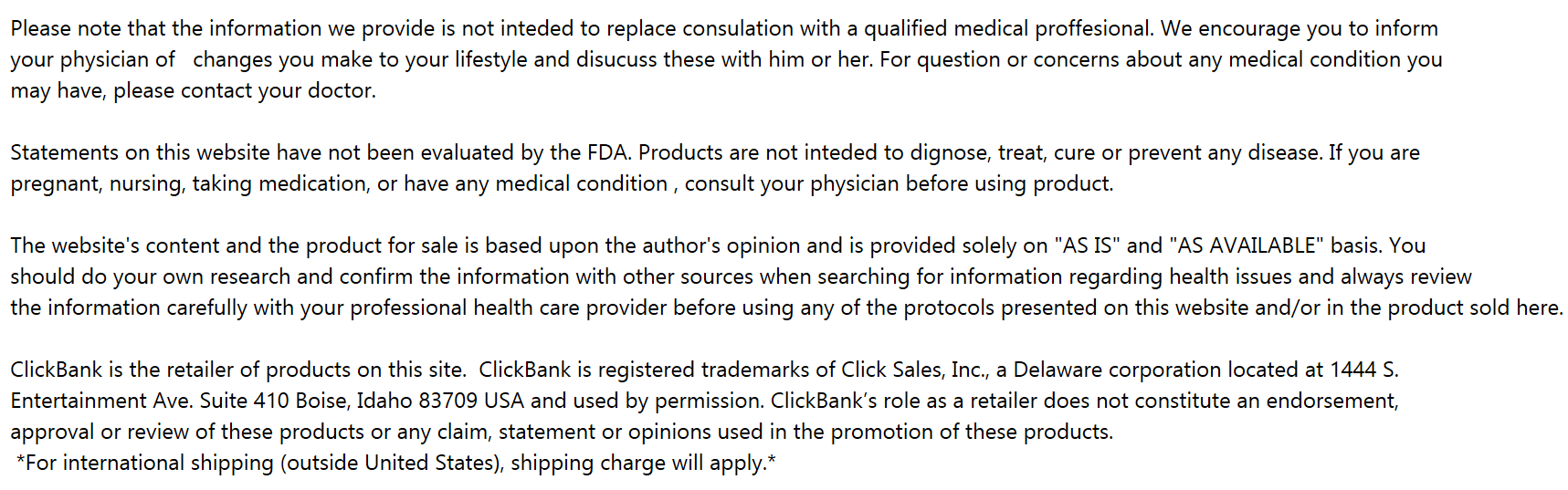 ProDentim FDA compliance